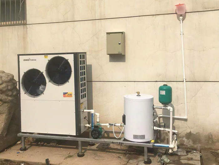 辽宁沈阳10匹家用变频热泵采暖项目
